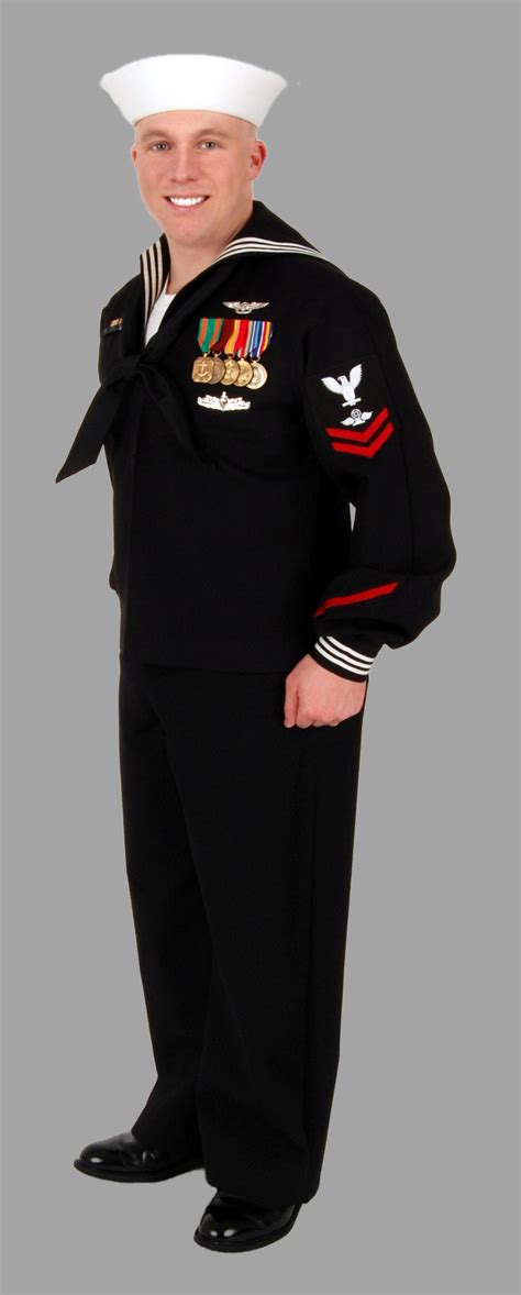 navy dress blue uniform enlisted.